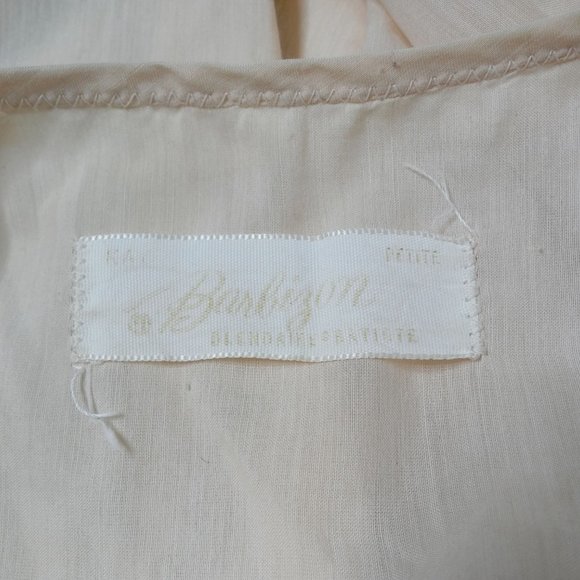 Vintage 50s Barbizon Blendaire Lace Nightgown - Picture 6 of 11